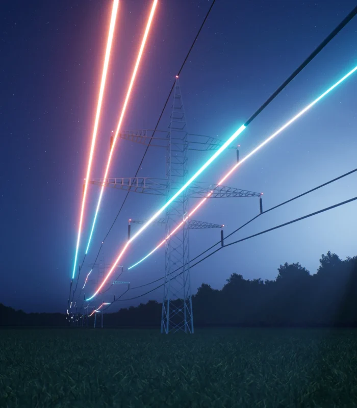 visualization-energy-flowing-through-power-tower-lines-night-sky-infrastructure-ensuring-transmission-electricity-through-voltage-distribution-cables-3d-render-animation